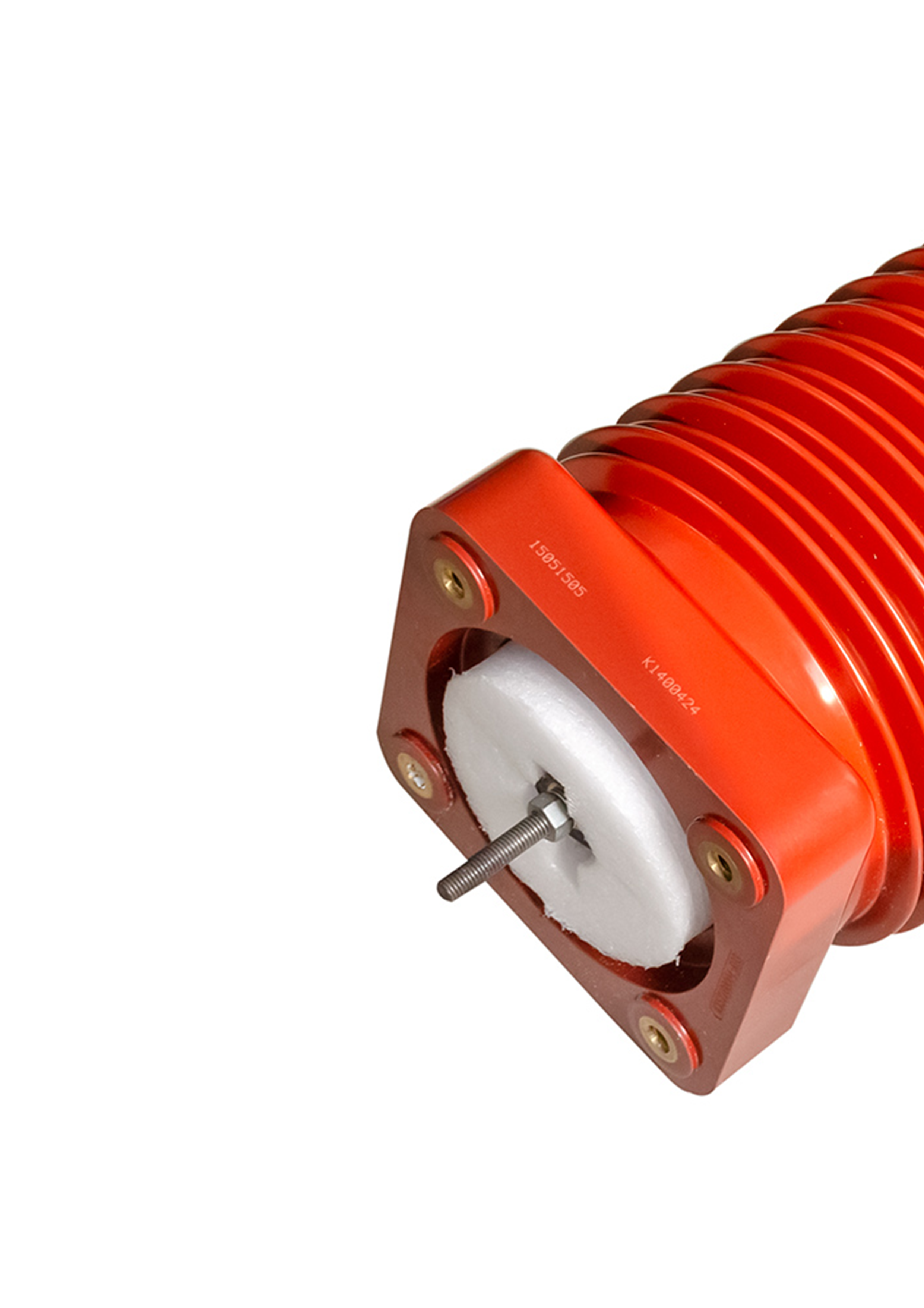 Automatic 40.5kV Red Embedded Pole for High Altitude